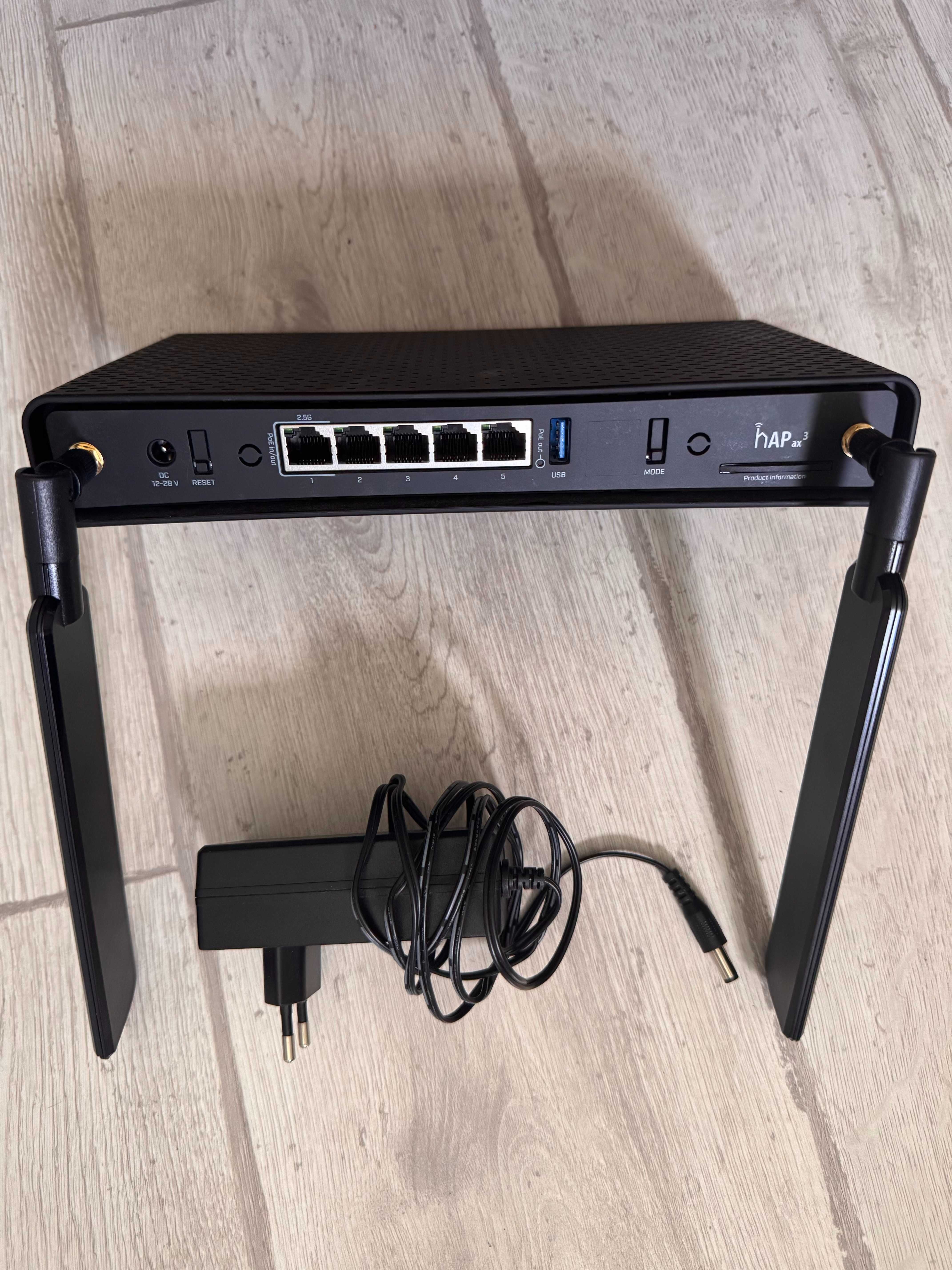 Роутер Mikrotik hAp ax³ wifi6
