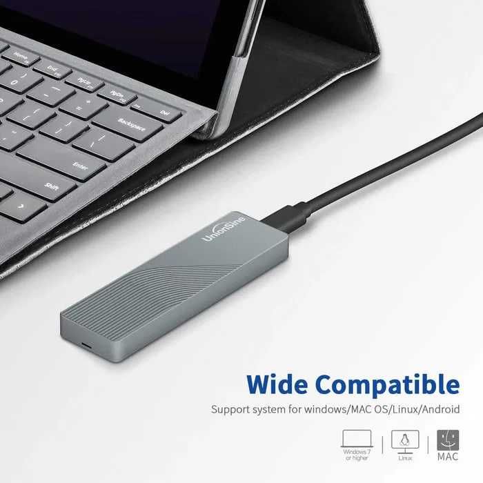 Карман для SSD M2 Unionsine Dual Protocol