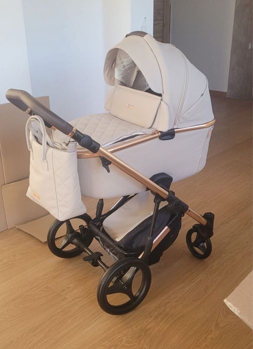 Wozek Bebetto Loren Premium Class plus fotelik cybex