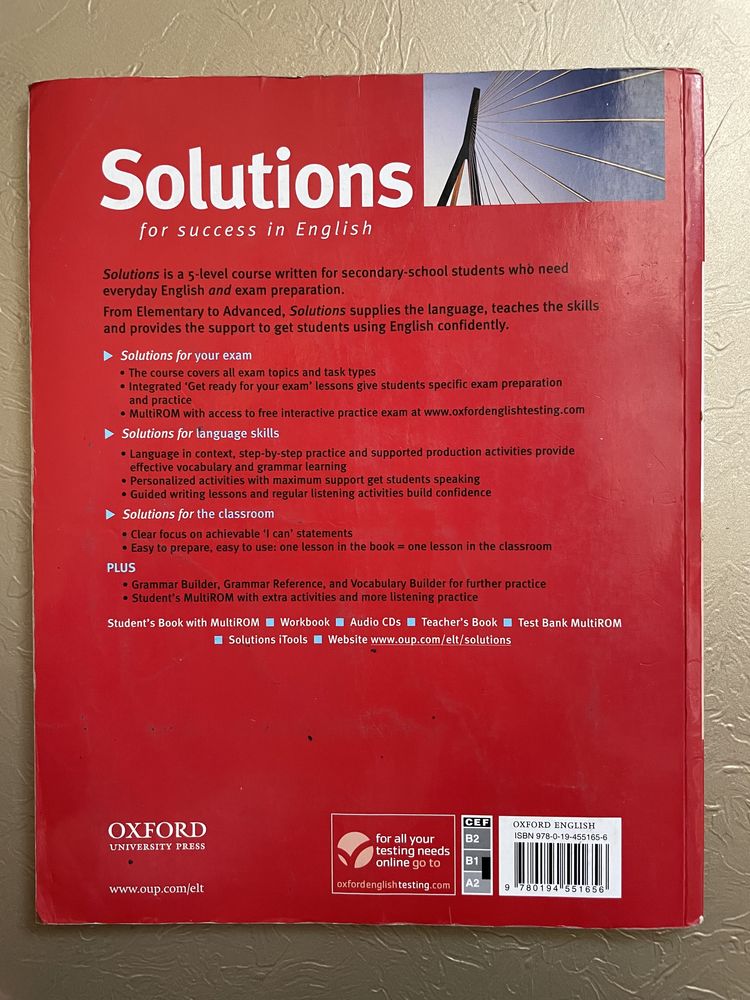 Solutions pre-intermediate student's book, Workbook.