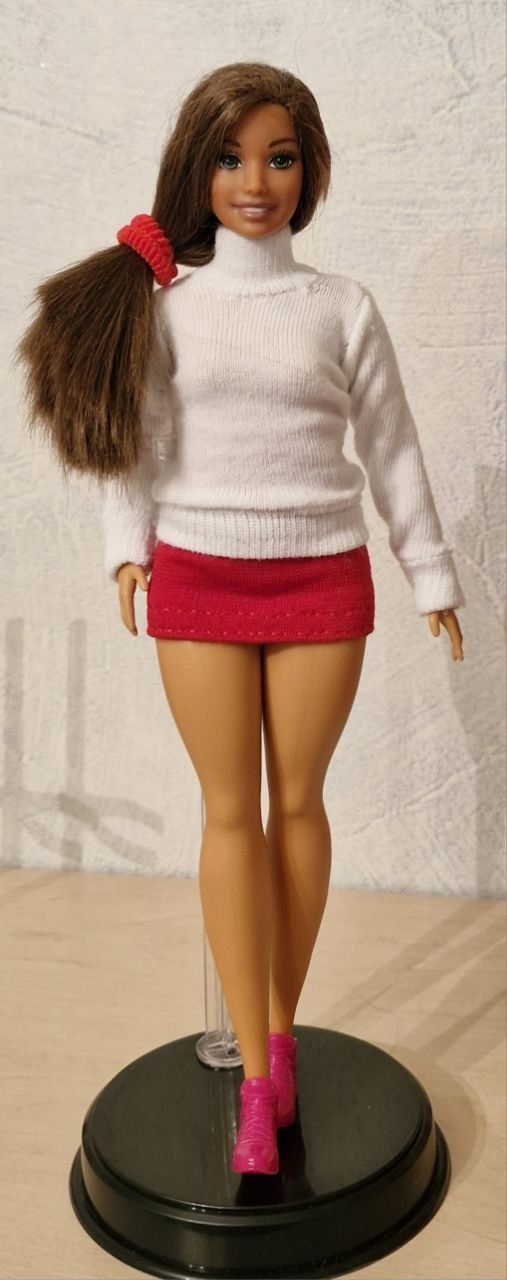Лялька барбі кукла  Barbie Mattel fashionistas пляжница