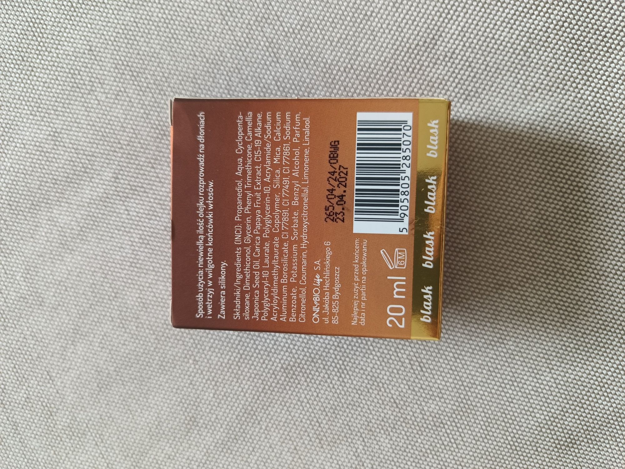 Olejek do końcówek Onlybio