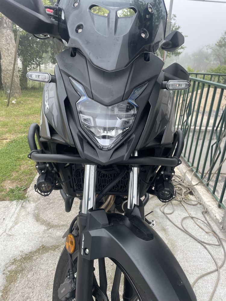 Honda cb500x com muitos extras