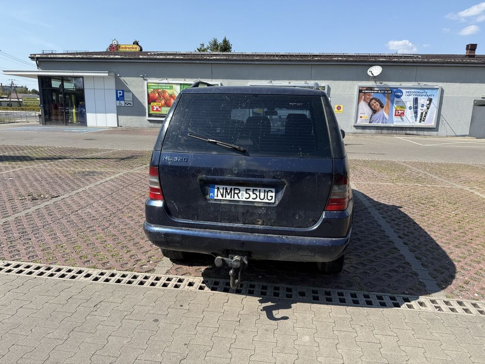 Mercedes ML 320 3.2 bezyna + LPG | dlugie oplaty