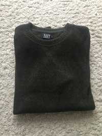 Elegancki sweter Navy, bardzo ciepły, rozmiar L