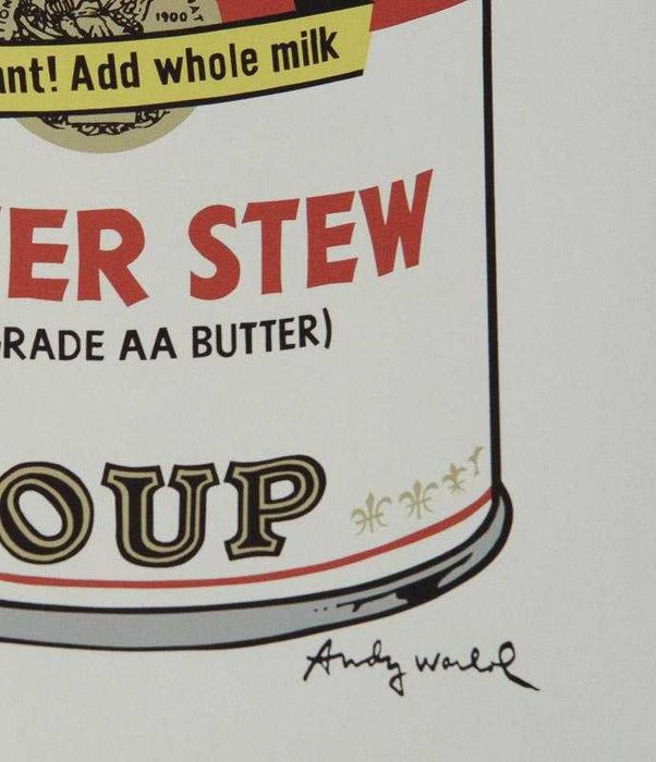 Andy Warhol - Litografia 2040/3000 assinada