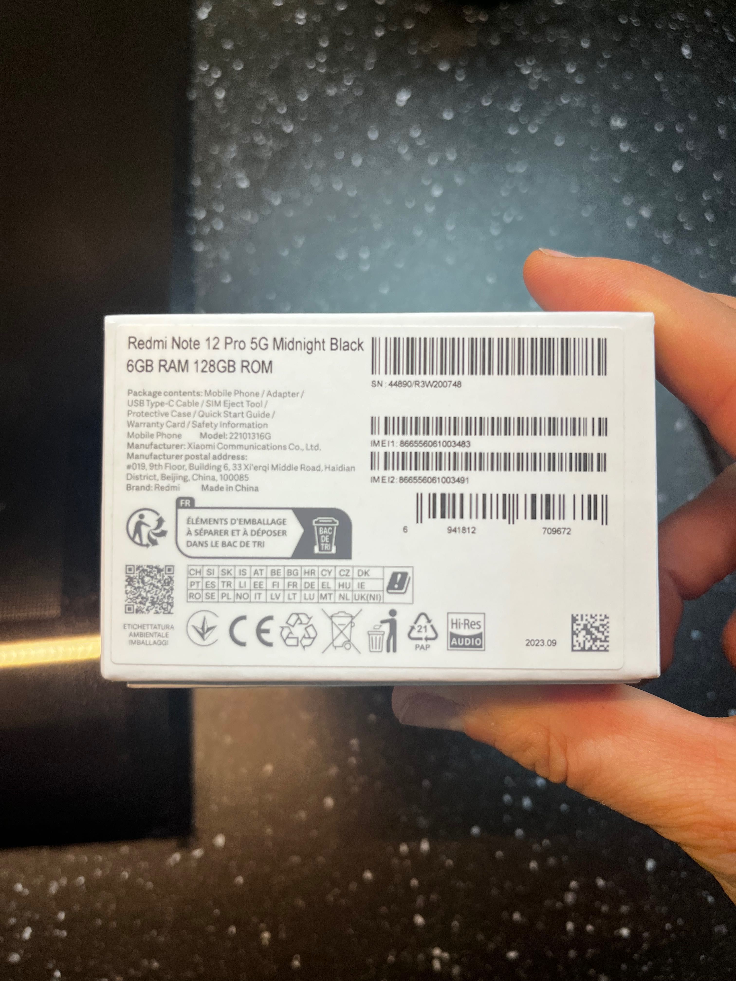 Redmi Note 12 Pro 5G
