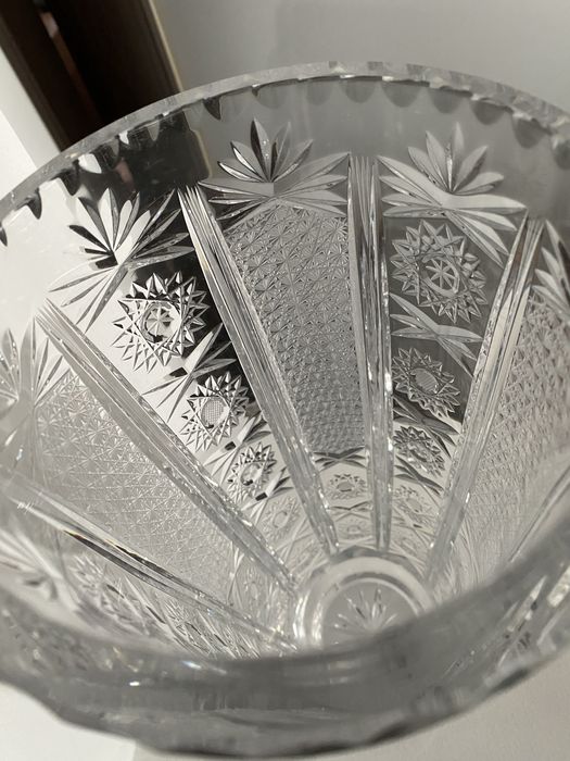 Ваза кришталева