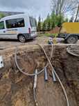 Prace ziemne PRZECISKI KRET minikoparka hydraulika elektryka