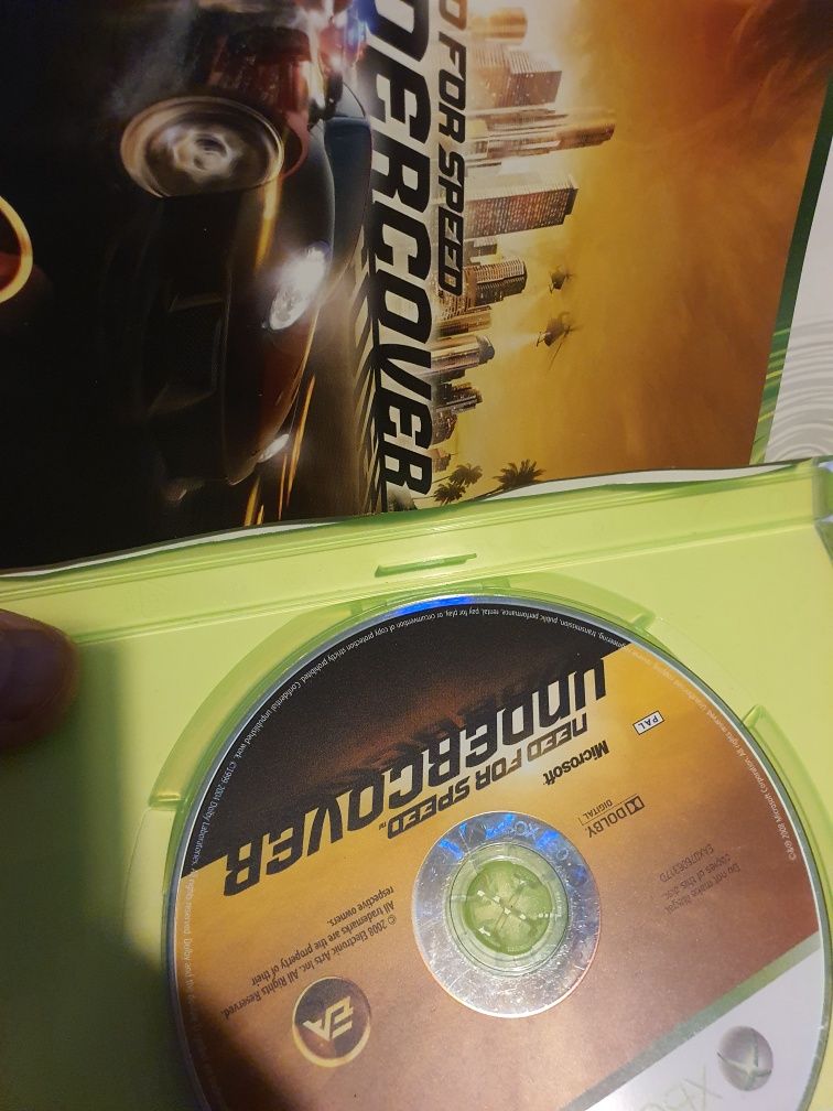 Gra wyścigowa wyścigi Need for speed undercover Pl Xbox360