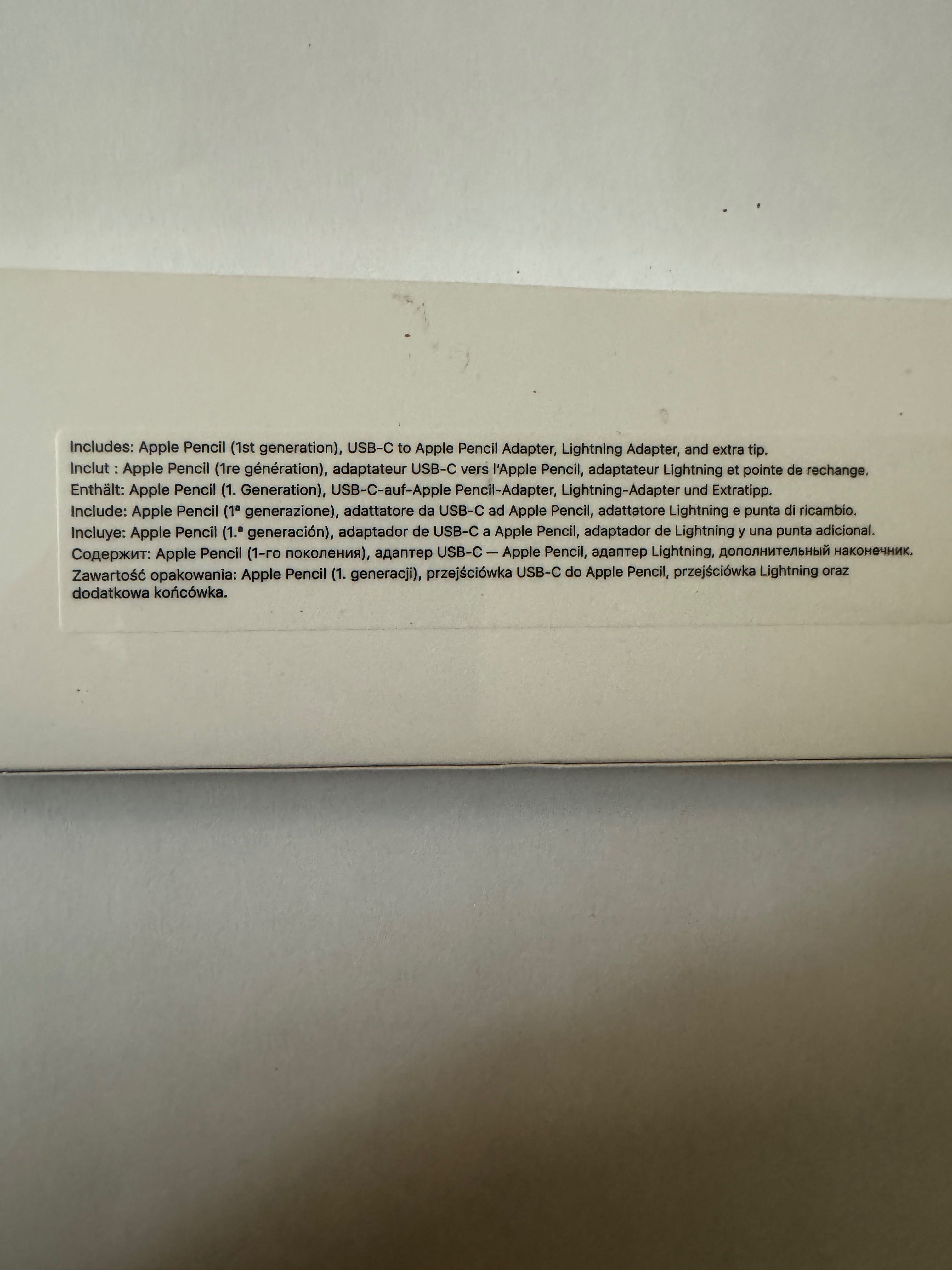 Apple pencil  1 gen 2022 (MQLY3)