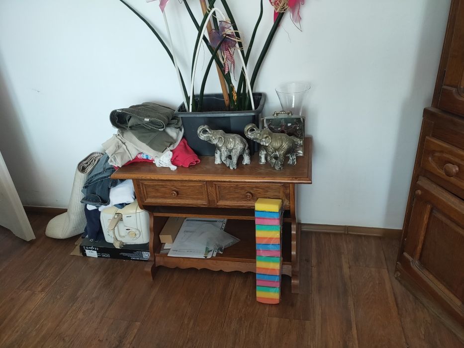 Zestaw dębowych mebli