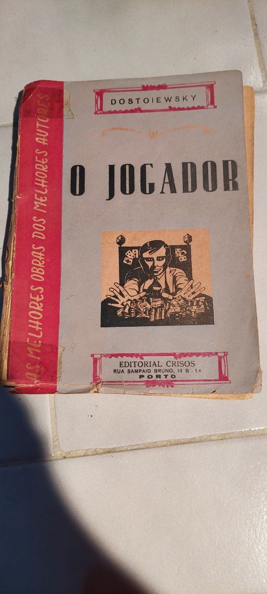 Livro o jogador dostoiewsky