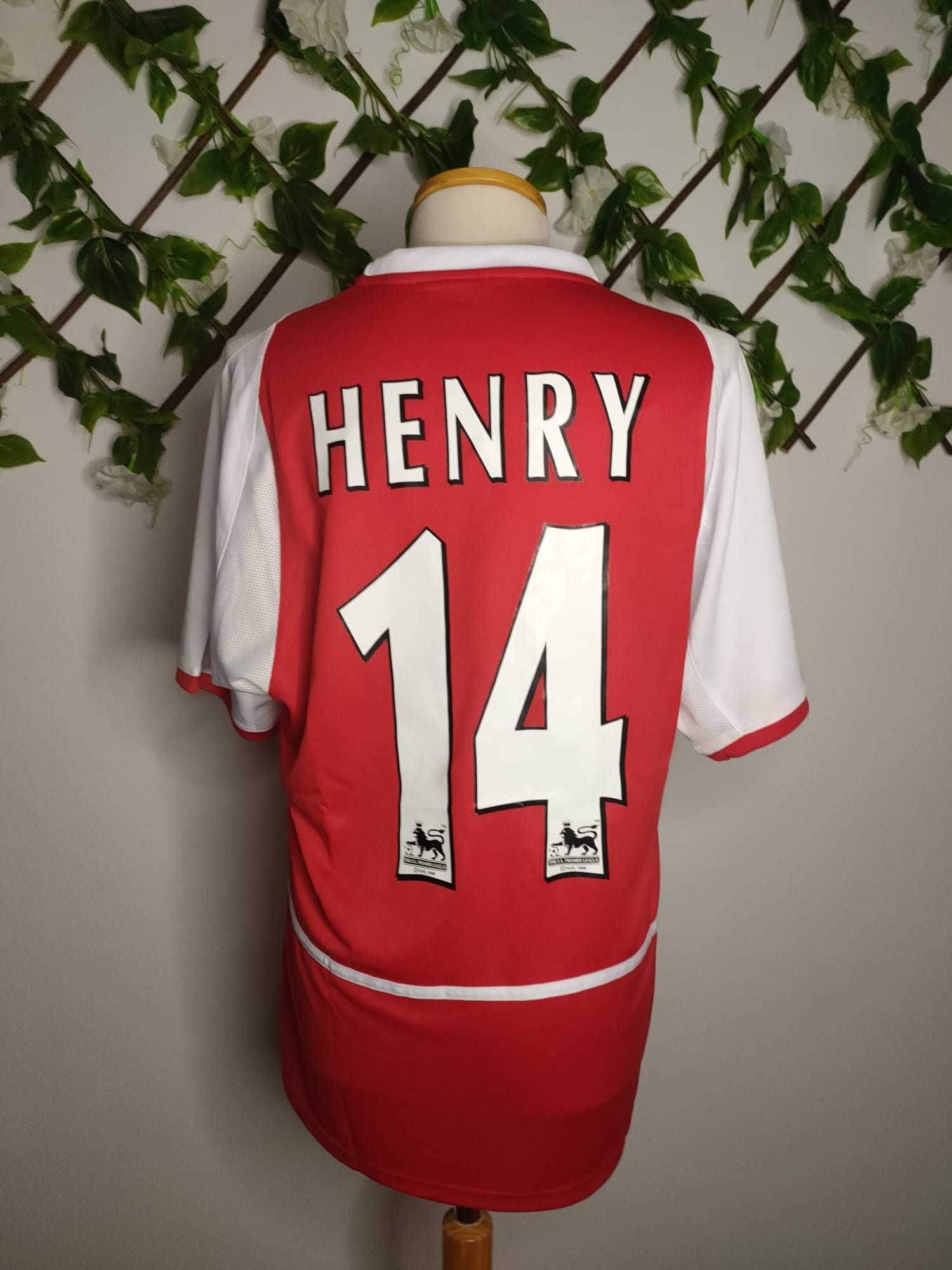 Camisola Retro Arsenal 2002-03 Henry 14 tamanho M