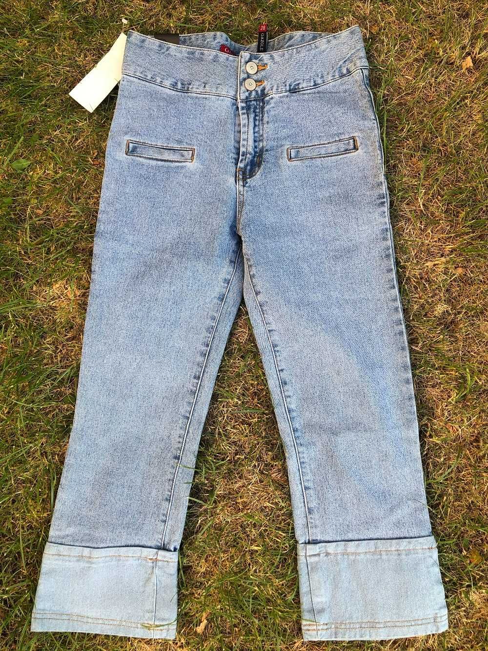 Rybaczki spodenki styl 2yk rozmiar 28 Gazole Jeans