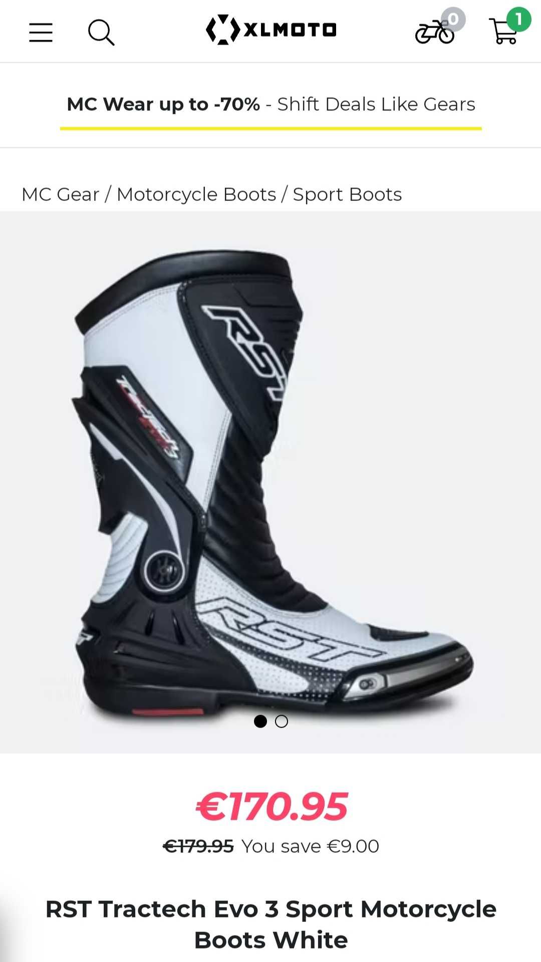 Botas RST Tractech Evo 3