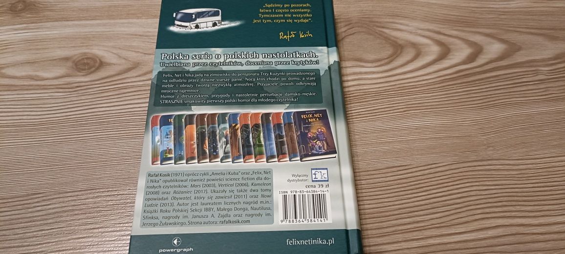 Książka "Felix, Net i Nika oraz trzecia kuzynka"  Rafał Kosik
