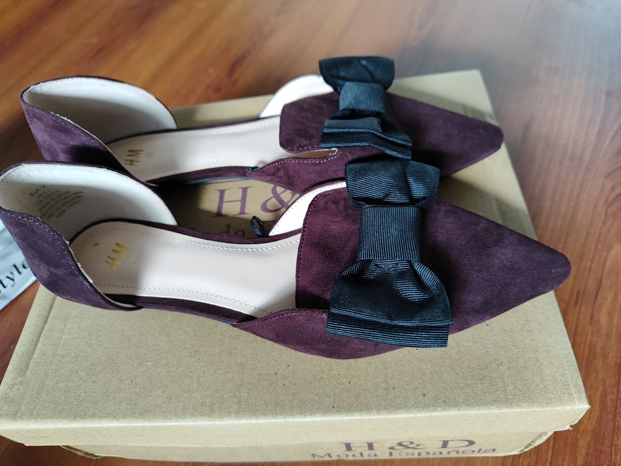 Nowe eleganckie baleriny H&M