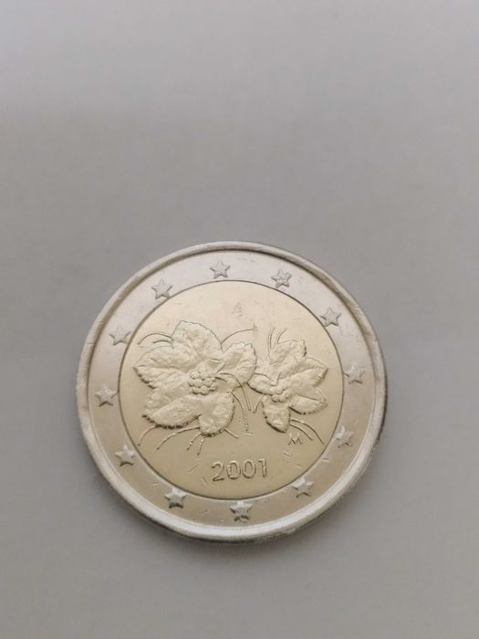 Moeda 2 euros Finlândia 2001