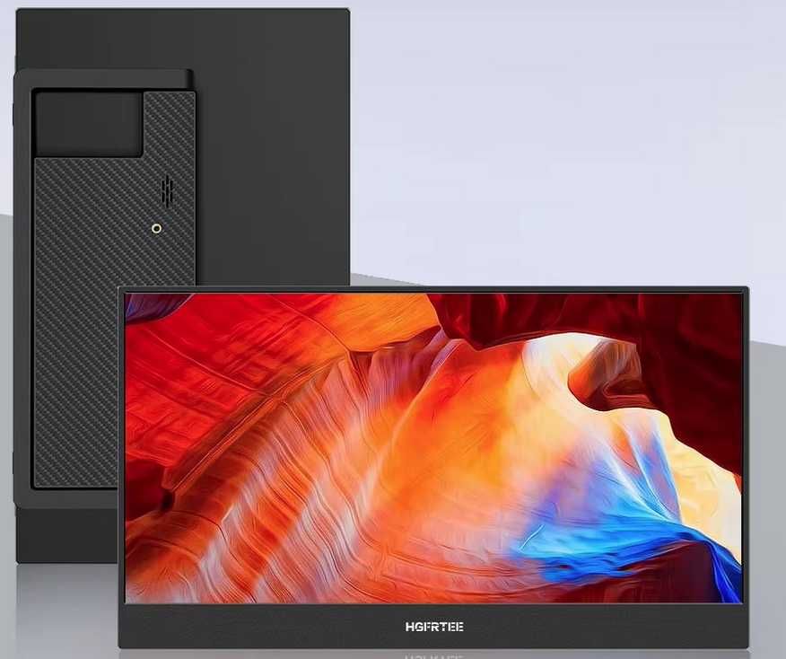 Портативний монітор HGFRTEE 14", 4K (3840×2160), IPS, 100% sRGB,