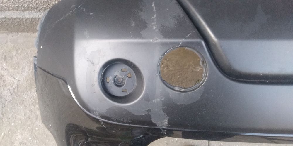 Nissan Qashqai j10 задний бампер черный