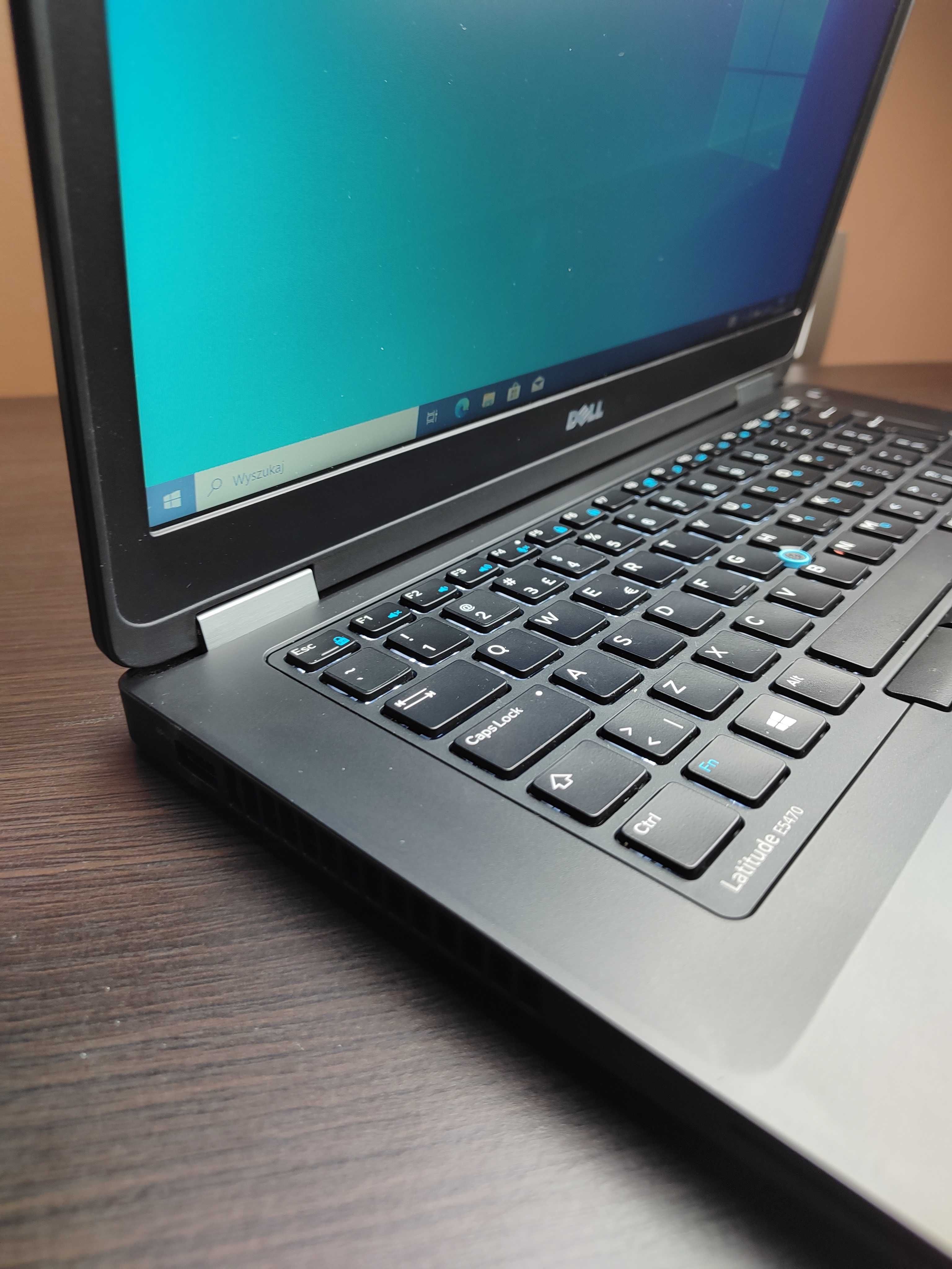 Laptop 14,0" Dell Latitude E5470 - i5-6300U/8GB RAM/128SSD/Win10 FV23