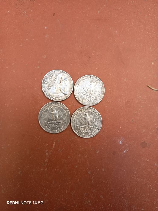 Moedas de prata coleção