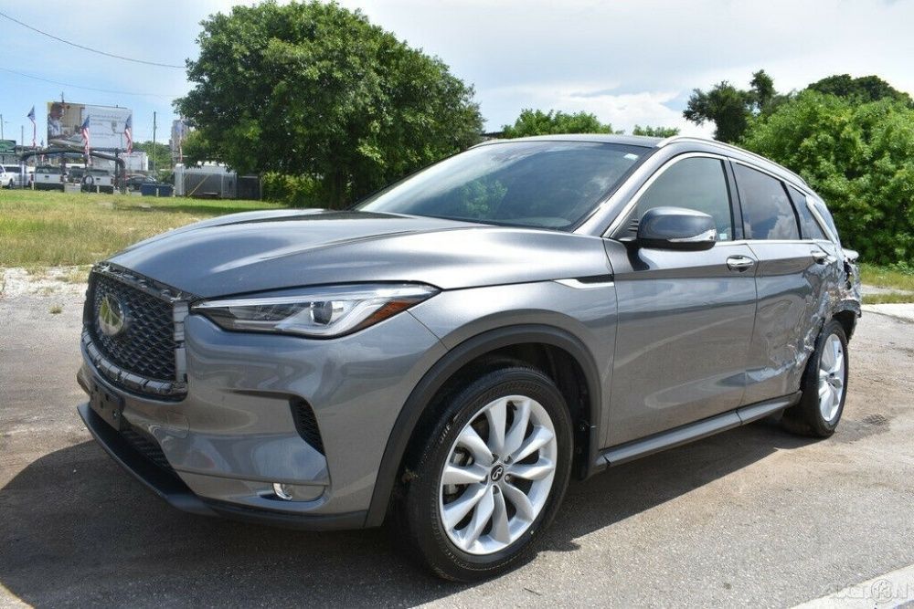 Передняя Инфинити QX50 2018 2019 INFINITI капот бампер крыло дверь