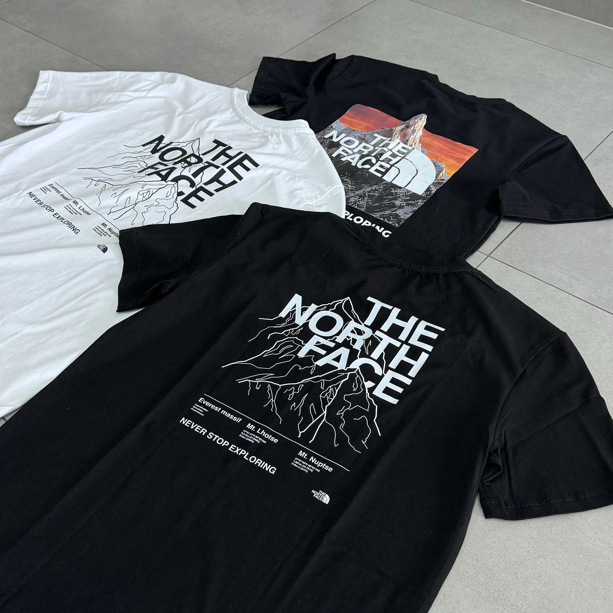Футболка THE NORTH FACE • BIG Logo 100% бавовна • Разные принты • TNF