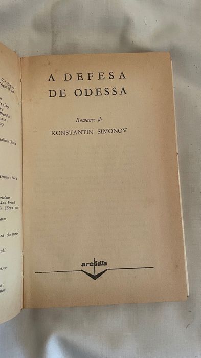Livro A Defesa De Odessa