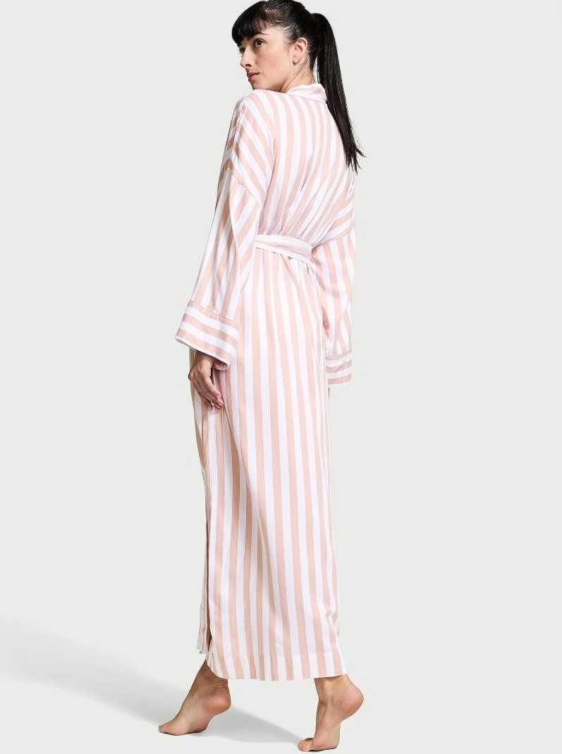 Халат Виктория Сикрет XS-S Victoria Secret Modal-Cotton Long Robe
