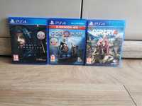 God Of War Death Stranding FarCry4 PS4