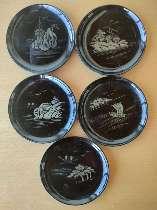 Conjunto de pratos japoneses, Japão.