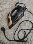 Piękna czarno złote żelazko parowe Russell Hobbs Copper Express Pro