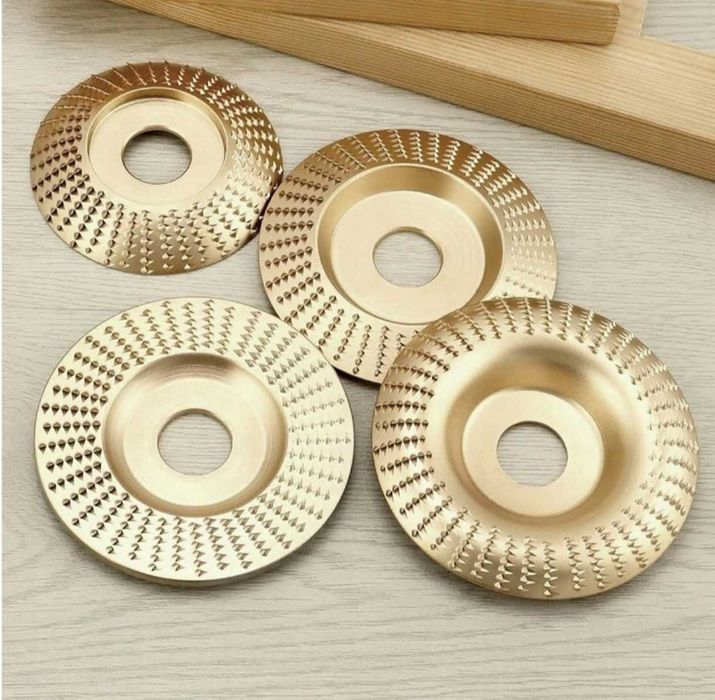 Tarcza 4SZT. do DREWNA Szlifowania FREZ 100mm 22,2 Frez Tarnik Ścierne