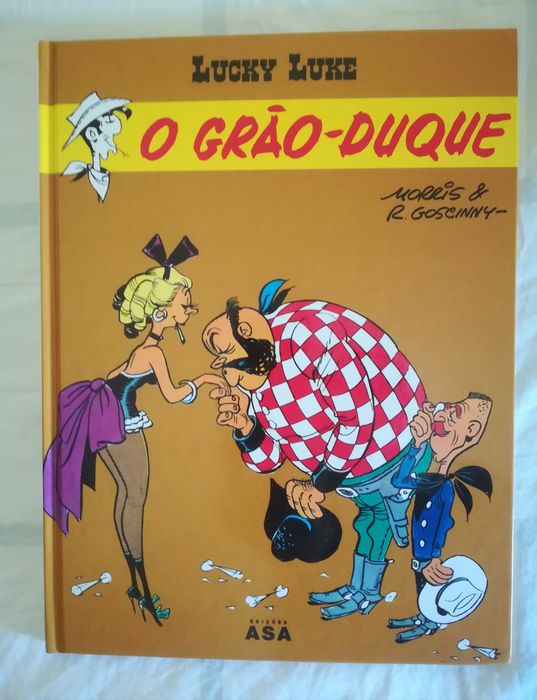 livro Lucky Luke o Grão-Duque
