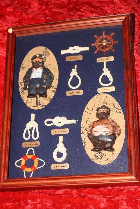 Quadro com nós de Marinheiro