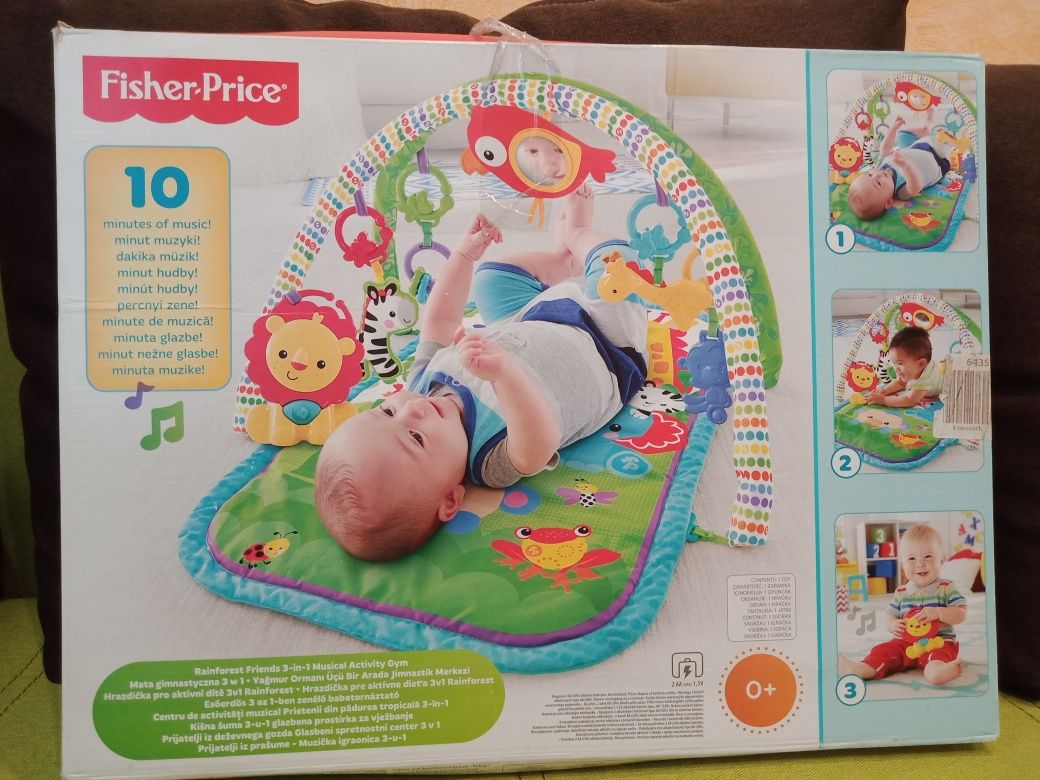 Детский музыкальный развивающий коврик Фишер прайс / Fisher price