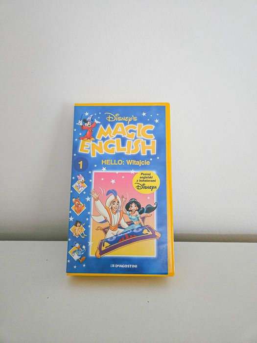 Kaseta VHS Magic English 1 Hello witajcie