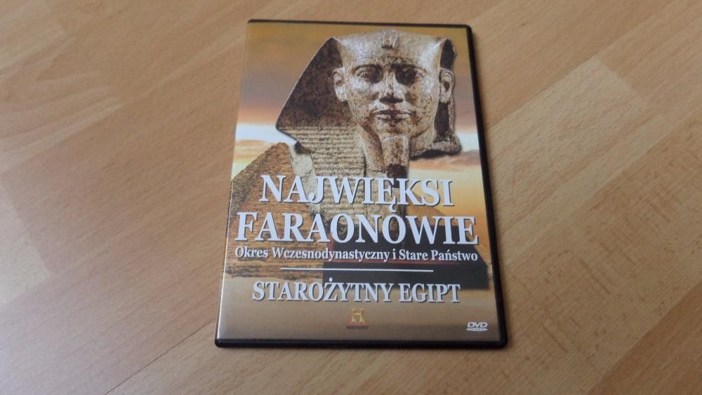 NAJWIĘKSI FARAONOWIE 2xDVD NOWE Egipt Stare Miasto Dynastia faraonów