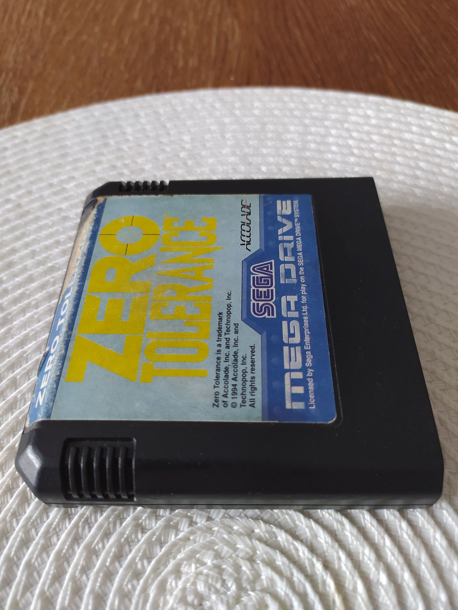 Zero Tolerance Sega Mega Drive