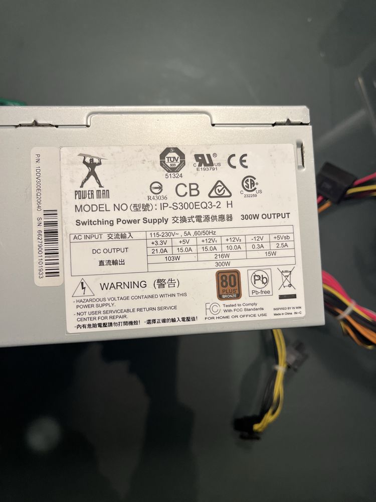 Conjunto peças computador