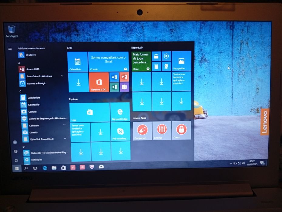 Memória 4 GB DDR4 sodimm 2400T