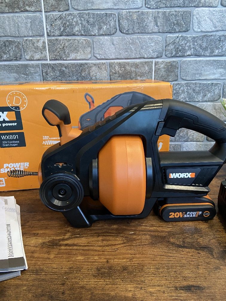 Очищувач акумуляторний труб Worx WX891 Amazon