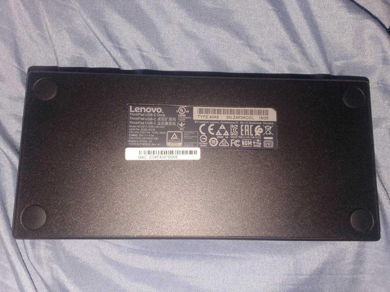 Док станция Thinkpad