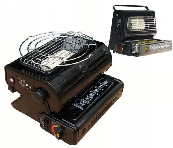 Туристичний Газовий обігрівач-плита 2в1 Yanchuan