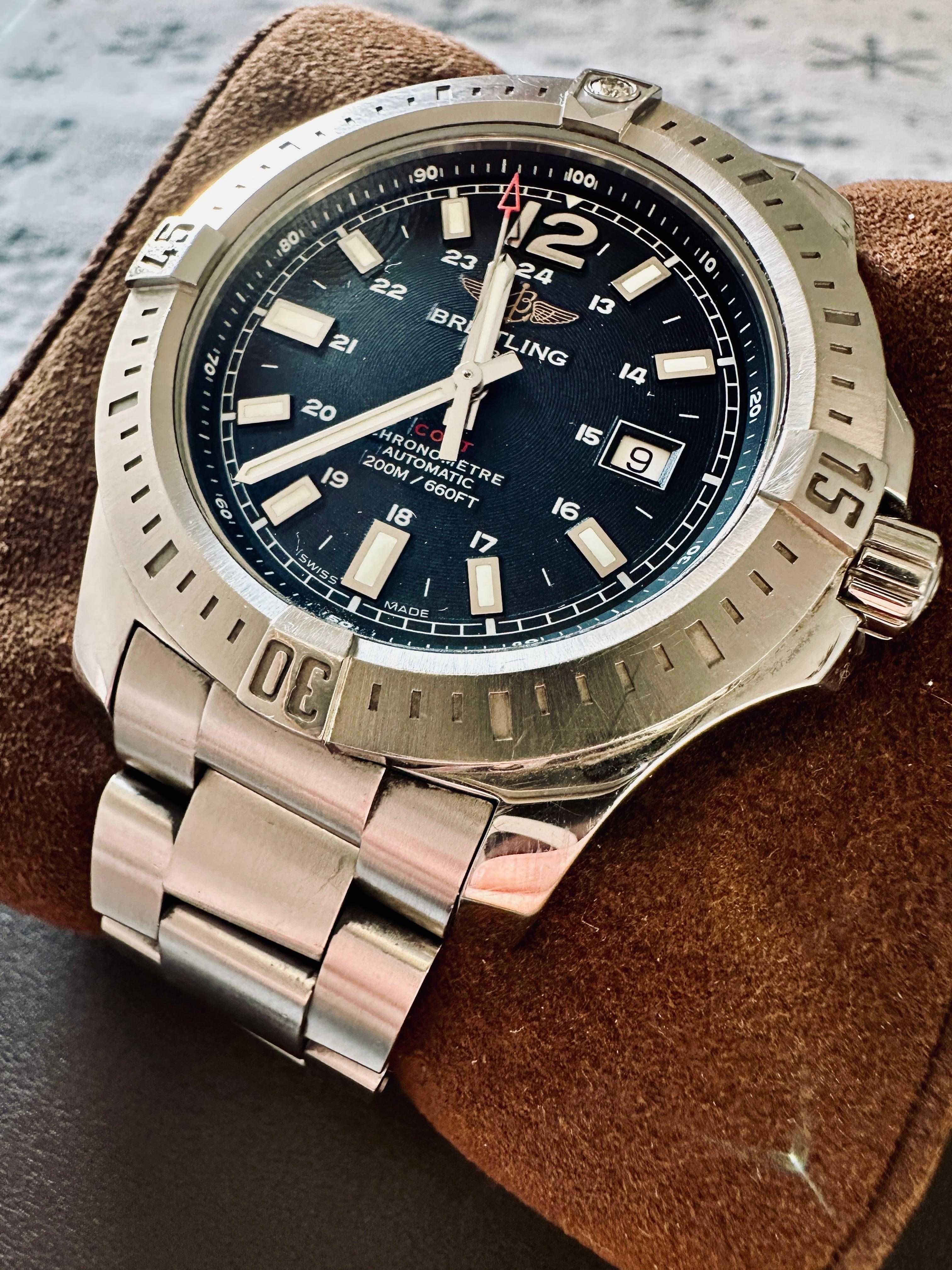 Zegarek Breitling Colt 44 Automatic A17388 – stan idealny, komplet