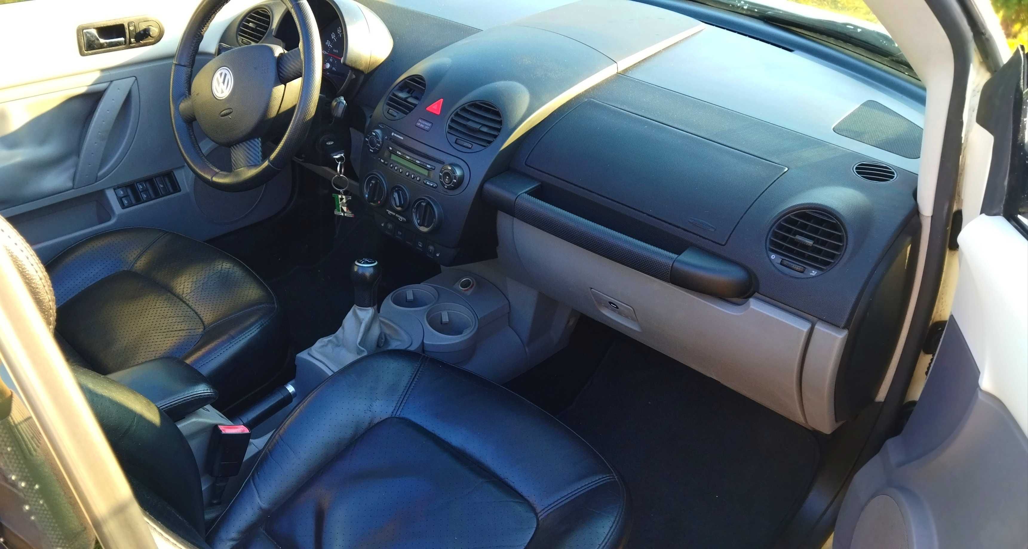 Volkswagen New Beetle Cabrio 1.9 TDI 2005 • Skóra • Podgrzewane fotele