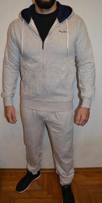 Спортивный костюм Pierre Cardin Full Zip Grey Marl M размер