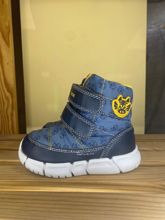 23 розмір Дитячі зимові черевики на хлопчика, Geox flexyper